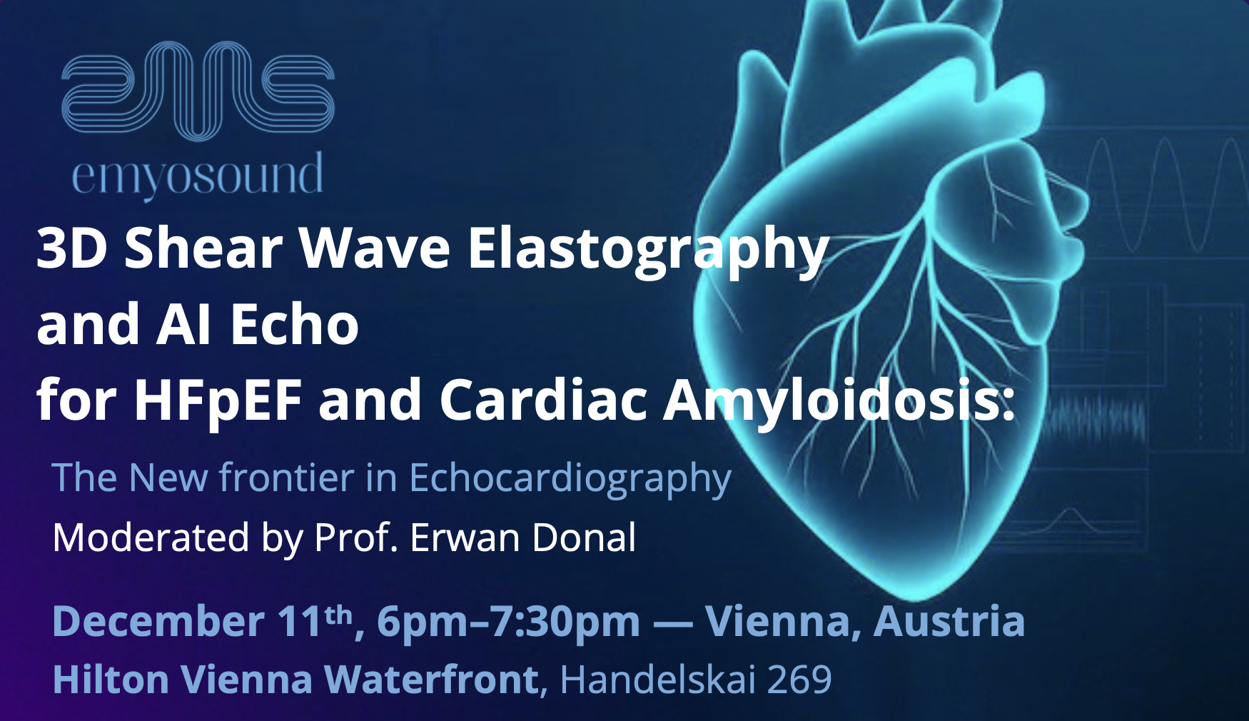 Visual presentation of the eacvi event