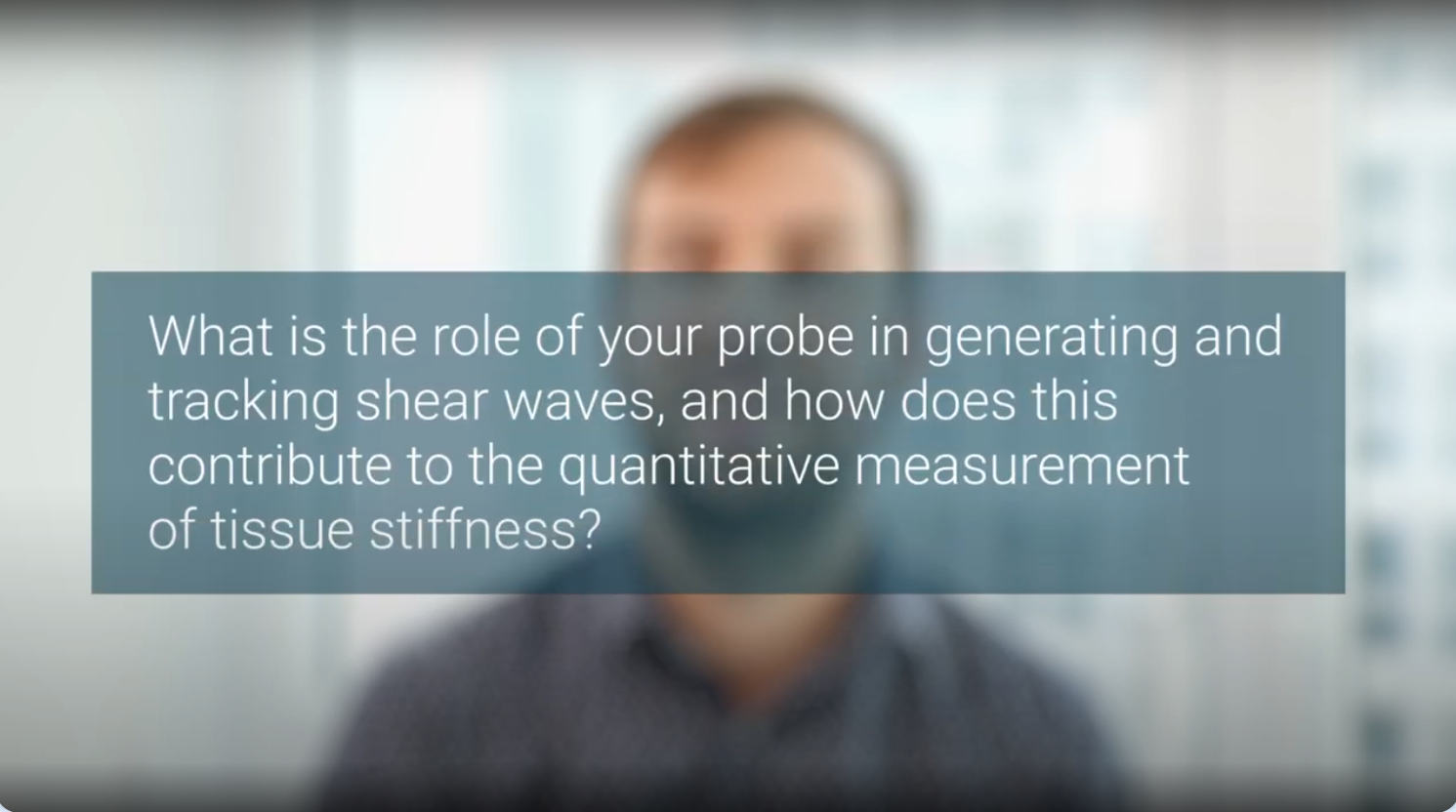 Q&A with eMyosound founders: role of the probe in shear wave tracking