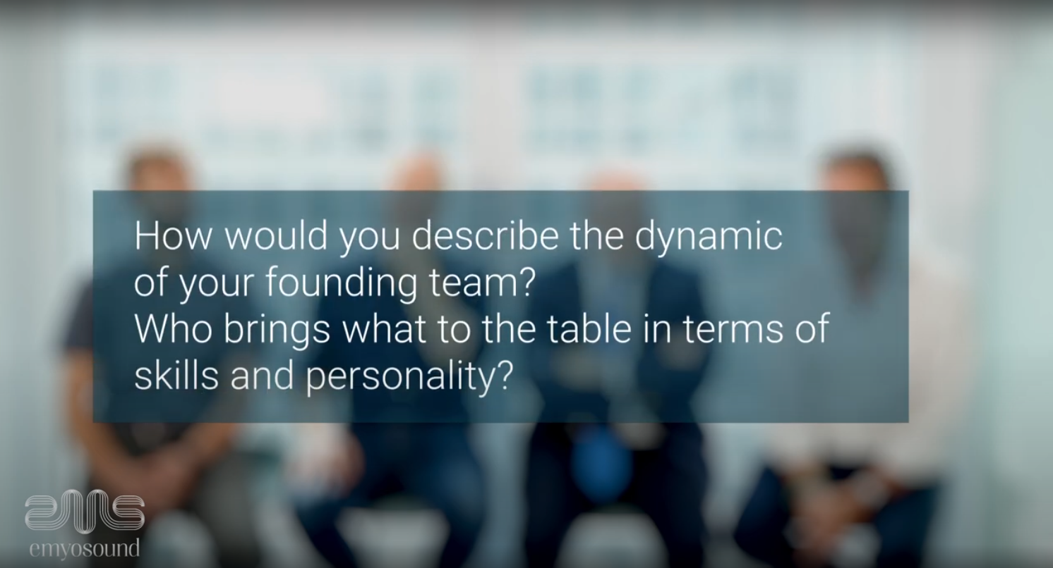 Q&A with eMyosound founders: team dynamic and complementary skills